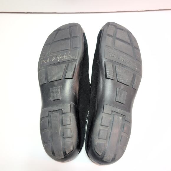 Natural Soul By Naturalizer Slip On Suede Loafers Women's 9.5M Black - Picture 6 of 7